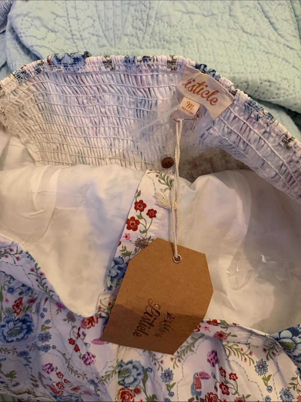 Listicle floral tiered bow strap dress - Picture 5 of 7